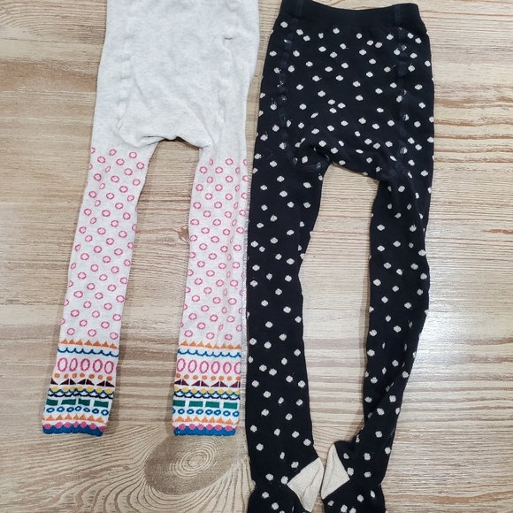 Hanna Andersson Thick Polka-dot Tights - Picture 2 of 8